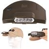 FOSCO TORCIA TATTICA AL LED CON ATTACCO VISIERA CAPPELLO