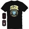 EUMAR T-SHIRT IN COTONE FOLGORE NERA