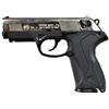BRUNI PISTOLA A SALVE P4 CAL.9MM BLACK/CROMO (SCACCIACANI)(BR-2601N)