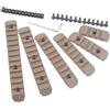 MP SET SLITTE IN ABS TAN PER PARAMANO M-LOK E KEYMOD