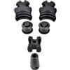 EK ARCHERY RESEARCH SET VIBRATION DAMPENER NERO PER ARCHI E BALESTRE