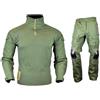 JS-TACTICAL UNIFORME WARRIOR VERDE PANTALONE/FELPA