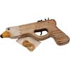 V-STORM PISTOLA IN LEGNO SPARA ELASTICI CON AQUILA