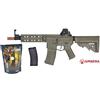 ARES M4 RIS CQB TAN AMOEBA CG-002 CON PALLINI E CARICATORE