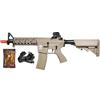 G&G M4 RIS RAIDER CQB TAN SHORT VS-PACK PALLINI E RED DOT