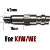 Il Semaforo VALVOLA DA ATTACCO MASCHIO KJW/WE AD ADATTATORE TUBO COMPRESSORE