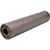 BIG DRAGON SILENZIATORE PASSO SINISTRO FULL METAL 150MM TAN