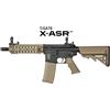 SPECNA ARMS M4 RIS TACTICAL SA-F01 FLEX GATE X-ASR BLACK/TAN SPECNA ARMS