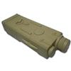 GOLDEN BOW PORTA BATTERIA ESTERNA TAN PER RIS