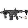 ARES M4 STUBBY TACTICAL RIS NERO CON BATTERIA E CARICA BATTERIA
