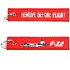 V-STORM PORTACHIAVI RICAMATO REMOVE BEFORE FLIGHT F-22