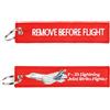 V-STORM PORTACHIAVI RICAMATO REMOVE BEFORE FLIGHT F-35