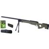 WELL SNIPER 1000 L96 VERDE A MOLLA CON BIPIEDE VS-PACK