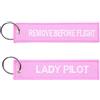 V-STORM PORTACHIAVI RICAMATO REMOVE BEFORE FLIGHT LADY PILOT