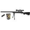 WELL VSR10 LONG BAREL NERO A MOLLA CON OTTICA E BIPIEDE VS-PACK