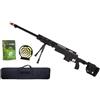 WELL SNIPER SILENT KILLER RIS FULL METAL BLACK CON BIPIEDE VS-PACK