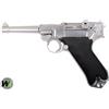 WE P08 LUGER SILVER GAS SCARRELLANTE FULL METAL