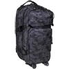 MFH ZAINETTO TATTICO COMBAT SMALL 30LT CAMO NIGHT CON MOLLE LASERCUT