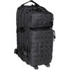 MFH ZAINETTO TATTICO COMBAT SMALL 30LT NERO CON MOLLE LASER CUT