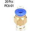 Il Semaforo RACCORDO PER TUBO PNEUMATICO PC6-01