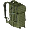 MFH ZAINETTO TATTICO COMBAT SMALL 30LT VERDE MILITARE CON 7 TASCHE