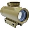 JS-TACTICAL RED DOT 1X40 TAN PUNTO VERDE/ROSSO 5 INTENSITÁ SLITTA 11/22MM