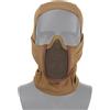 ROYAL PASSAMONTAGNA CON MASCHERA A RETE TAN