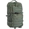 MIL-TEC ZAINO TATTICO LARGE 36 LITRI VERDE MILITARE CON 7 TASCHE