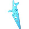 RETROARMS GRILLETTO CNC AR15 TIPO A BLU