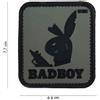 V-STORM PATCH 3D IN PVC CON VELCRO BADBOY GRIGIO