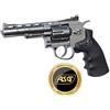 DAN WESSON REVOLVER GNB DAN WESSON 4 POLLICI SILVER CO2 FULL METAL