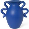 Ferm Living - Vaso Vases - Blu - Gres smaltato