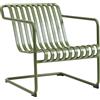 Hay - Poltrona bassa Palissade - Verde - Acciaio termolaccato - Designer Ronan & Erwan Bouroullec
