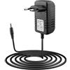 Xahpower 15W Caricatore per Echo Dot (3a/4a generazione), 12V Cavo Alimentatore Compatibile con Echo Show 5 (1a/2a generazione), Echo Dot (3a/4a generazione) con Orologio, Echo Spot e Fire TV Cube