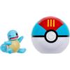 Pokémon Clip 'N' Go Squirtle and Lure Ball - Include personaggio da battaglia da 5,1 cm e accessorio Poké Ball