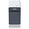 Brother Stampante per etichette/CD Brother TD-2125N stampante etichette (CD) Termica diretta 203 x DPI 152,4 mm/s Cablato Collegamento ethernet LAN [TD2125NXX1]