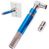 GROWORD Tester di continuità tascabile (tracciante) e toner, con luce e cicalino, toner di tensione e connettore a barilotto per testare cavi coassiali, RG6, RG59, CATV