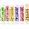 Joyeee Balsamo per Labbra - Burrocacao Labbra - Set di 6 Lip Balms - 6 Sapori - 100% Idratante Naturale - Lunga Durata - per Screpolate e Secche