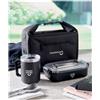Borsa termica portapranzo RPET 10L con indicatore WINTRY personalizzate o neutre