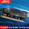 JEYI Adattatore JEYI M.2 NVME a PCIe 4.0 x16, scheda di espansione SSD M.2 NVMe a PCI-e 4.0, supporta unità a stato solido 2280/60/42/30