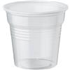 100 Bicchierini Caffè In Plastica 80 Ml - Trasparente - Vecchio Stile