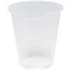 100 Bicchieri Plastica Bianchi Imb 200 Ml - Monouso In Pp/ps | Ideali Per Bar, Catering E Uso Professionale