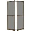 SANGIORGIO srl Zanzariera Per Porta A Battente 2 Ante 150x240 Telaio Alluminio Bronzo Sangiorgio