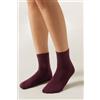 Calzedonia Calze Corte Con Bordo Lavorato Bordeaux
