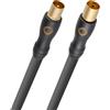 OEHLBACH Transmission Shift HD - Cavo coassiale 4K UltraHD per TV, radio, TV via cavo, HDTV, schermatura 4 volte, 1 m, colore: antracite