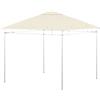Outsunny Tetto di Ricambio per Gazebo 3x3 m da Giardino, Telo Copertura per Gazebo Resistente all'Acqua in Poliestere 180g/㎡ con 8 Fori di Drenaggio e Prese d'Aria, Solo Copertura, 298x295 cm, Crema | Aosom Italy