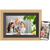 Braun DigiFrame 10B WiFi faggio + nero