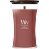 WoodWick Grande a Clessidra Candela Profumata | Cannella Chai | con Stoppino Scoppiettante | Durata della Combustione: fino a 130 Ore