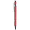 Penna a sfera push in alluminio riciclato inchiostro blu Siparo personalizzate o neutre