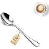 Berglander Cucchiaini da caffè 24 pezzi 14cm, Set di mini cucchiai in acciaio inossidabile per tè, dessert, gelato, posate in metallo per casa, cucina, ristorante, caffetteria